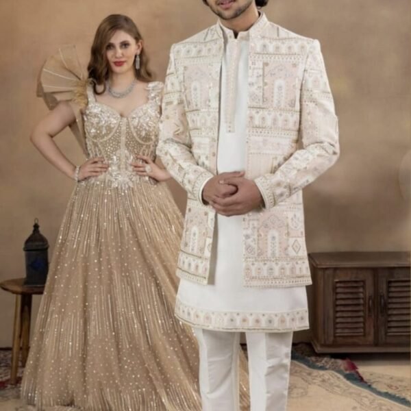 Ivory Regal Indo-Western