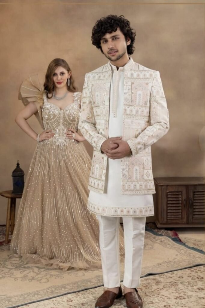Ivory Regal Indo-Western