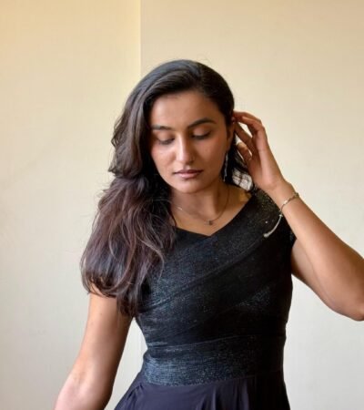 Midnight Elegance Black Party Wear Gowns